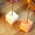 thumbnail image 4 of 25 Colorful Wooden Blocks Cube Embellishments Kids Educational Game Toy 25mm, 4 of 8