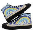 thumbnail image 4 of Faith Hope Love Down Syndrome Awareness High Top Canvas Shoes Sneakers Black Size 5, 4 of 7
