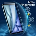 thumbnail image 5 of Tempered Glass Screen Protector For iPad Air 11 2024 Tablet, HD Clear High Sensitivity Scratch Resistant Bubble Free Screen Film, 5 of 8