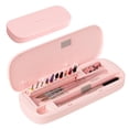 thumbnail image 1 of Caja de almacenamiento para herramientas de uñas acrílicas MelodySusie [mejorada en 2025], rosa, 1 of 9