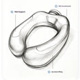 thumbnail image 6 of Wearable Neck Cooler for Summer, Ice-Fillable Portable Cooler, 360° Cooling, Injuries, Swelling and Pain Relief,Long Lasting, 6 of 9