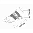 thumbnail image 5 of Aellinatey Five Finger Socks Sport Cotton Sock Breathable Running Socks Split Toe Socks, 5 of 20