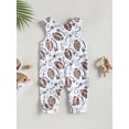 thumbnail image 4 of Bagilaanoe Newborn Baby Girl Boys Summer Jumpsuit Print Sleeveless Bodysuit 3M 6M 12M 18M Infant Casual One Piece Romper, 4 of 9