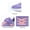PURPLE/PINK, variant on Kids Sneakers Girls Boys Running Shoes Outdoor Indoor Sports Athletic Shoes Dream Pairs CONTACT-K PURPLE/PINK Size 2