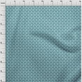 thumbnail image 4 of oneOone Velvet Light Blue Fabric Geometrical Craft Projects Decor Fabric Printed By The Yard 58 Inch Wide, 4 of 4