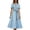 Sky Blue 08, variant on Karymi Polka Dot Print Vintage Midi Dress, Lapel V Neck Short Sleeve Contrast Trim Button Front A-Line Dress with Self Tie Belted Waist Womens Dresses