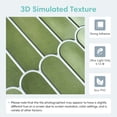 thumbnail image 4 of 10Pcs | 3D Green Peel and Stick Tile for Wall Decor, Matte Fish Scale Peel Stick Backsplash Kitchen,Heat Water Resistant,Removable,12''x12'', 4 of 10