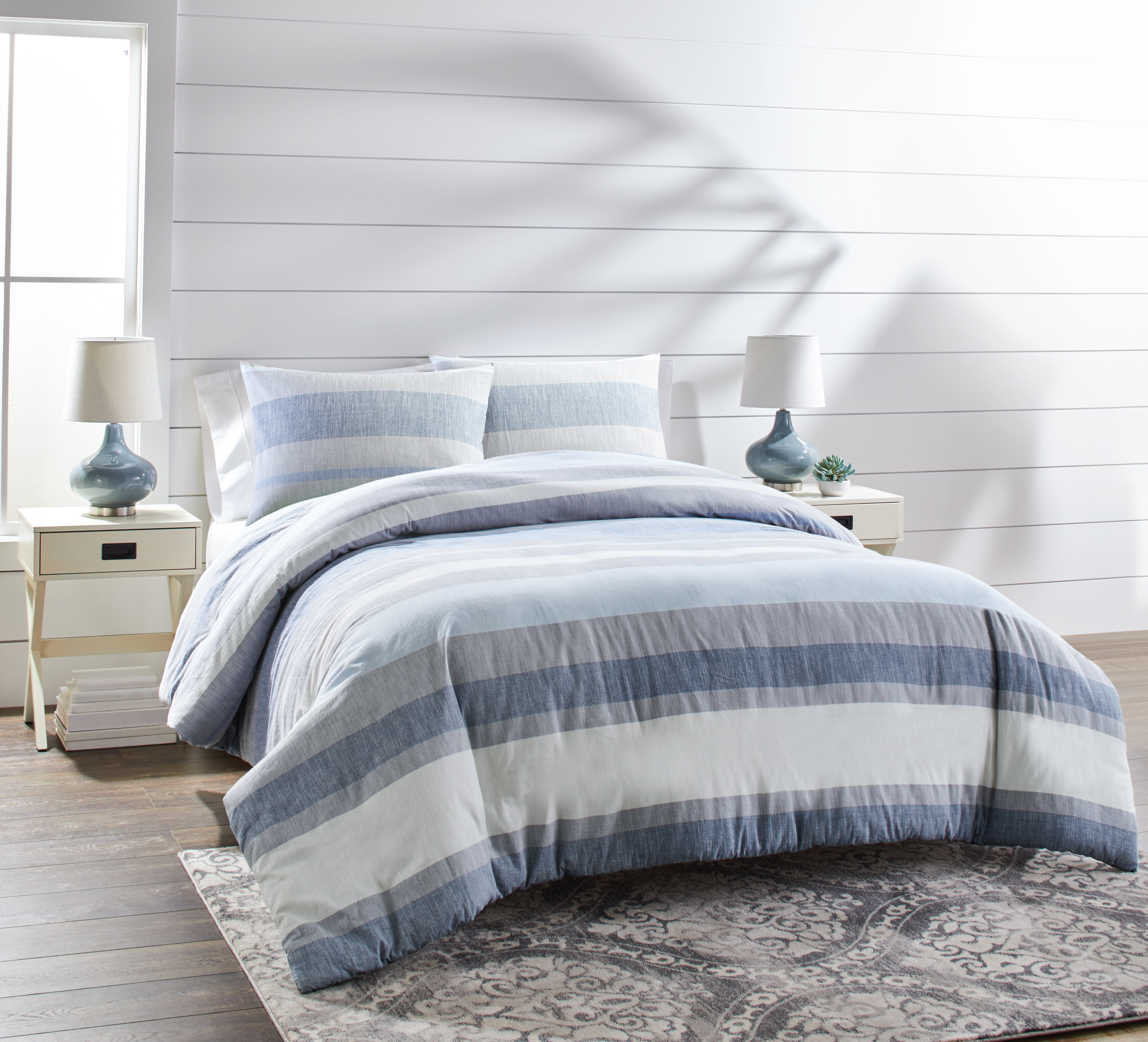 Better Homes and Gardens 3-Piece Bold Stripe Comforter Set 41808860991 ...