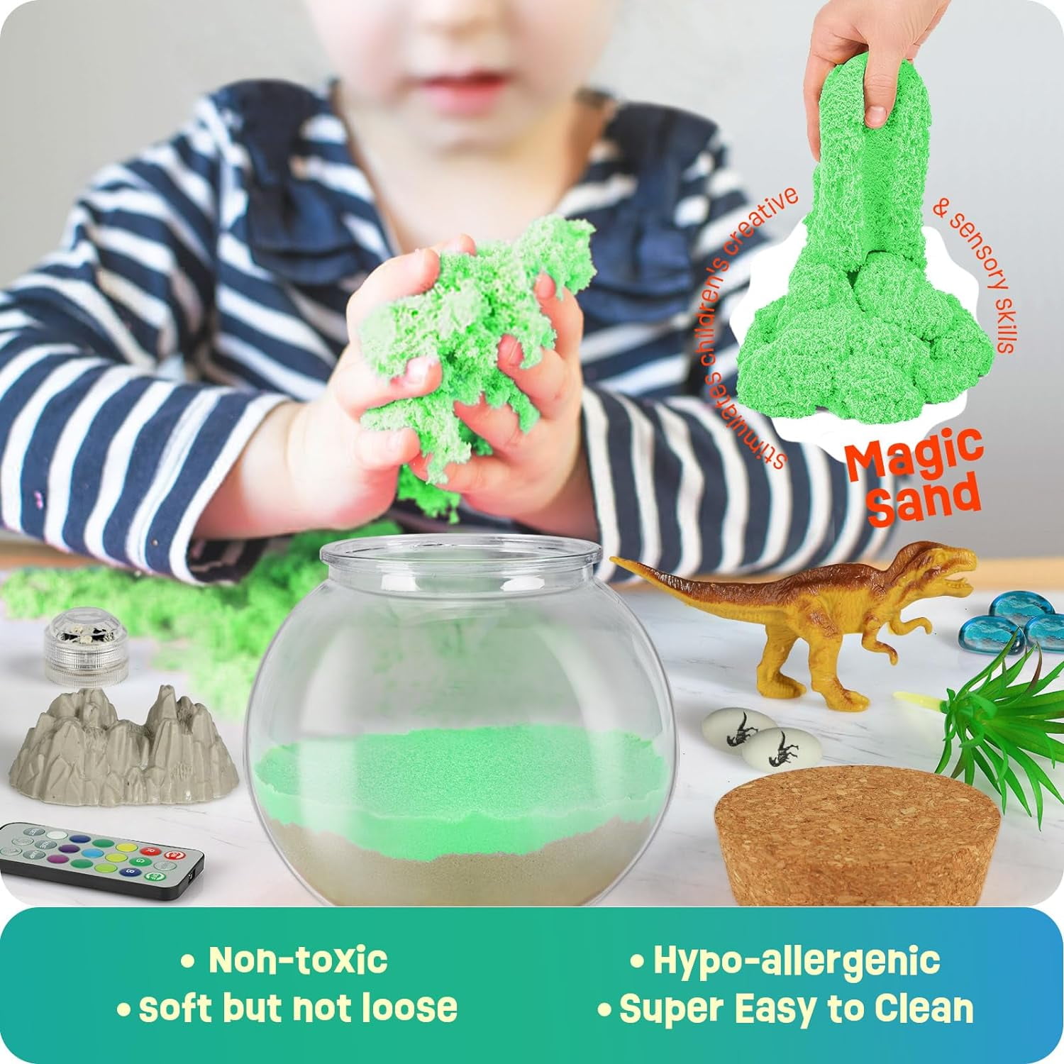 Dinosaur Building Set for Boys - Dinosaur Adventure Kit for Kids - Perfect Birthday Gift for Boys Ages 4-12 - DIY Dinosaur Model Kit - Fun and Educational Arts and Crafts for Kids