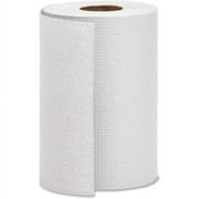 Genuine Joe Hardwound Roll Paper Towels 7.88" x 350 ft - White - Absorbent - for Restroom - 12 / Carton