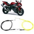 thumbnail image 1 of for Yamaha R1 2002 2003 Motorcycle Brake Clutch Cable Replacement Black/Yellow, 1 of 4