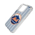 thumbnail image 2 of New York Mets Text Backdrop Clear iPhone Case, 2 of 7