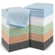 thumbnail image 1 of Toallitas de microfibra Orighty, 50 unidades, 30 x 30 cm, multicolor, 1 of 7