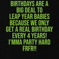 thumbnail image 2 of CafePress - Birthdays Are A Big Deal To Leap Year Babies Maternity T Shirt - Maternity Dark T-Shirt, 2 of 3