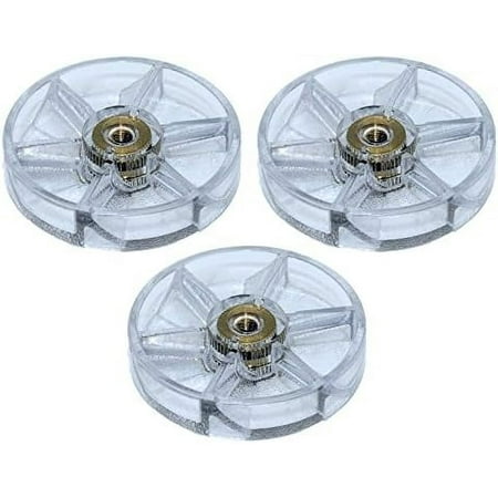 

3 Pack Replacement Motor Top Base Gear Clutch Compatible With 600W 900W NB-101B NB-101S NB-201 NBR-0601 NBR-1201 NB9-1301 900 Pro Series Blenders Juicers