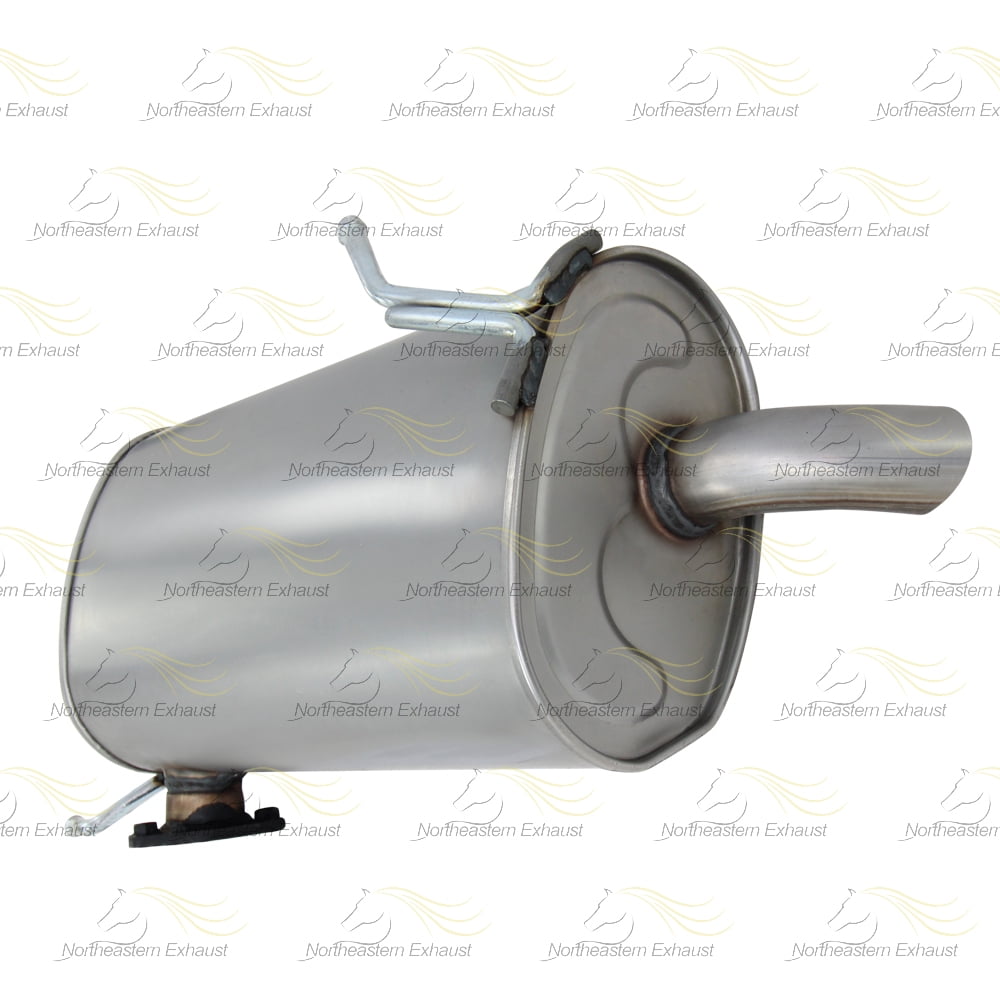Northeastern Exhaust Rear Muffler Fits 2014-2019 Mitsubishi Outlander 2.4L SUV - Direct Fit | Stainless Steel