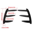thumbnail image 4 of Alerón trasero de coche ABS portátil 1 par de alerón portátil de labio trasero de coche para parachoques vehículo ajuste Protector de vehículo reemplazo W176 A200 A250 A260, 4 of 6