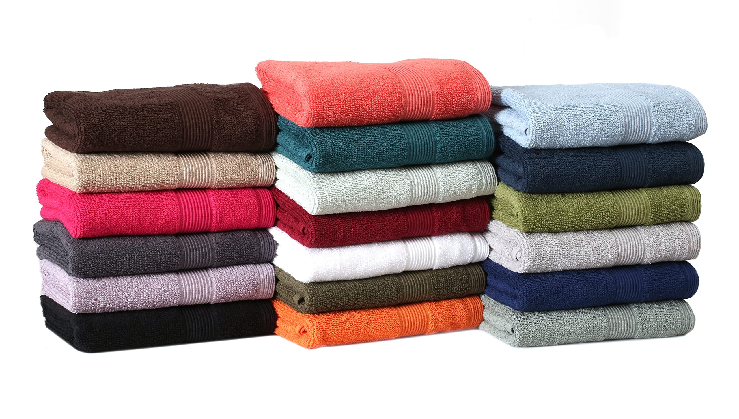 KEEPOZ Kitchen Towels, 15 x 25 Inches, 100% Ring Spun Cotton Super
