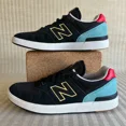 thumbnail image 2 of New Balance Mens 574 Courtline CT574BNH Black Blue Court Shoes Sneakers Size 8.5, 2 of 6