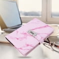 thumbnail image 4 of Cuaderno A5 con tapa de piel sintética y contraseña, bloc de notas, diario, material escolar de oficina, color rosa, 4 of 14