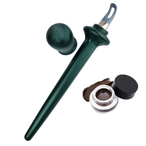 1 Ensemble d'Outils pour Traceur d'Oeil Gel Facile Réutilisable Brosse pour Traceur d'Oeil en Silicone Traceur d'Oeil pour Mains Qui Tremblent Démarrer Maquillage Applicateur Courbé Outil Duo de Traceur d'Oeil Ensemble de Traceurs d'Oeil de Qualité Supérieure