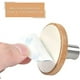 thumbnail image 3 of 4 Piezas Gancho Adhesivo Gancho de Pared Gancho Autoadhesivo Baño Cocina Oficina Puerta, Color Madera, 4,9*3,1 cm, 3 of 4