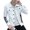 White, variant on Jacket Coat Letter Printing Pocket Design Turn-down Collar Long Sleeve Button Closure Decorative Cotton Leisure Spring Casual Buttoned Outerwear Jacket for Male