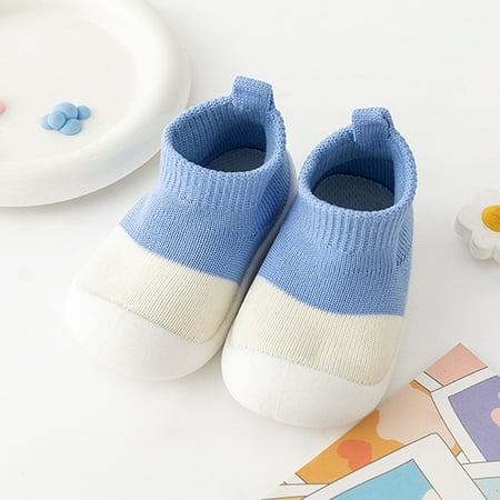 

Cathalem Slip on Shoes Little Girls Girls Boys Kids Leisure Shoes Mesh Soft Bottom Breathable Toddler Boys Size 8 Shoes Light Blue 9 Months