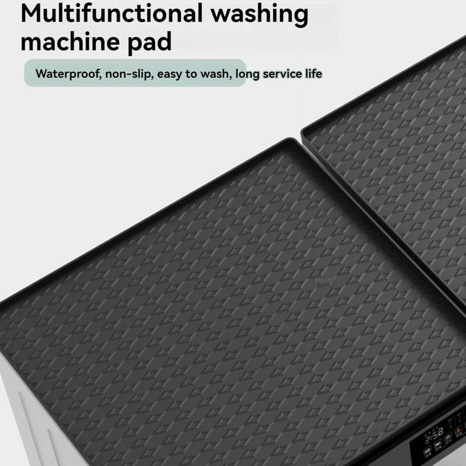 2 PCS Washer and Dryer Covers for the Top, Non-Slip Washer Dryer Countertop Protector Mat for Laundry Room & Kitchen