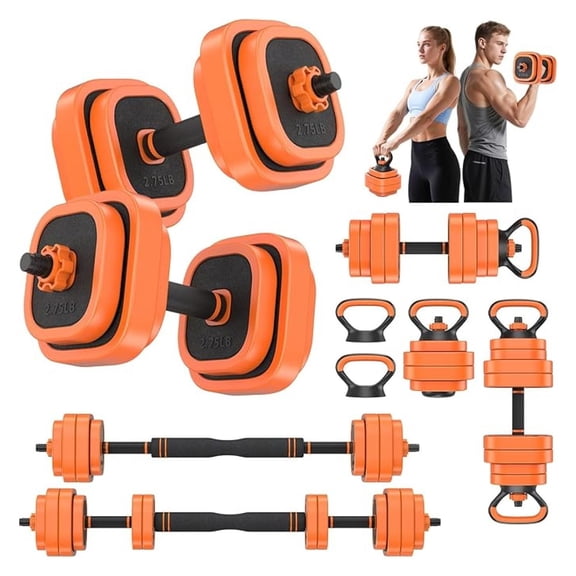 Adjustable Dumbbells Set, 45/65/85 lbs Free Weight Set with Connector, 4 in1 Dumbbells Set for Home Gym Workout