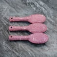 thumbnail image 3 of QJUHUNG Luxurious Red Hollow-Out Hair Comb with Sparkling Rhinestones - Large Curved Paddle for All Hair Types  Durable Plastic & Rubber Bristles, 3 of 7