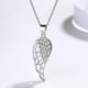 thumbnail image 2 of S925 Sterling Silver Pendant Angel Wings Necklace Fashion Simple Angel Wings Clavicle Chain, 2 of 5