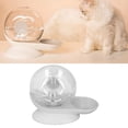 thumbnail image 1 of Dispensador De Agua De Mascotas, Forma De Caracol, Gavio De Gravedad Transparente Automática Sin Electricidad, 2.8L Gran Capacidad Para Beber Fuente Para Perros Gatos, 1 of 7