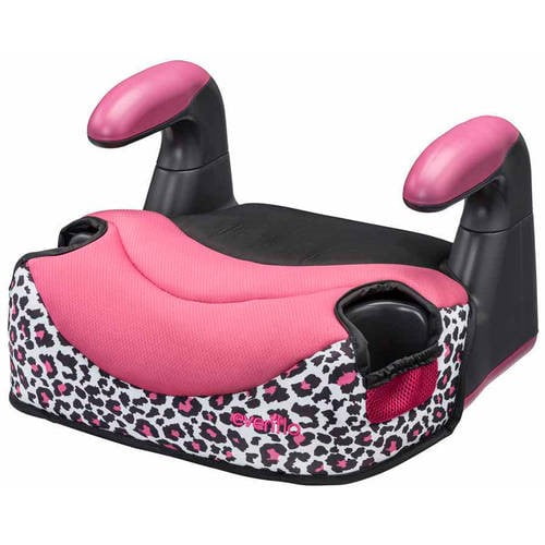 Evenflo Big Kid Elite Backless Booster Car Seat, Mindy