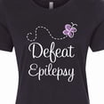 thumbnail image 4 of Inktastic Epilepsy Awareness Support Month Women's T-Shirt, 4 of 5