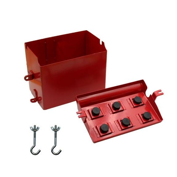 51707D Red Battery Box Fits Case/International Harvester