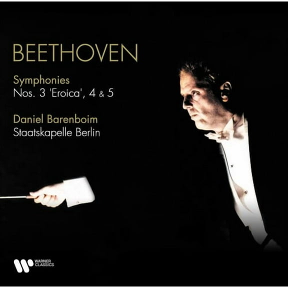 Daniel Barenboim - Beethoven: Symphonies Nos. 3 Eroica, 4 & 5 - Music & Performance - Vinyl
