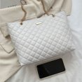 thumbnail image 2 of Bolsas De Mano Rhombus Composite Shoulder Bag Gran capacidad PU Photo Props Mujeres Holiday Party Sywqhk Para Estrenar, 2 of 9