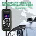 thumbnail image 5 of [WiFi 40A] J1772 Electric Vehicle (EV) Charger 20’, 40A, WiFi Control, Standard Outlet120VAC Compatible, NEMA 14-50 Plug, Wireless Smart Features, App Monitoring, 5 of 8