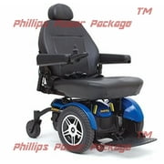 Pride Mobility - Jazzy Elite HD - Heavy Duty Power Chair - Jazzy Blue