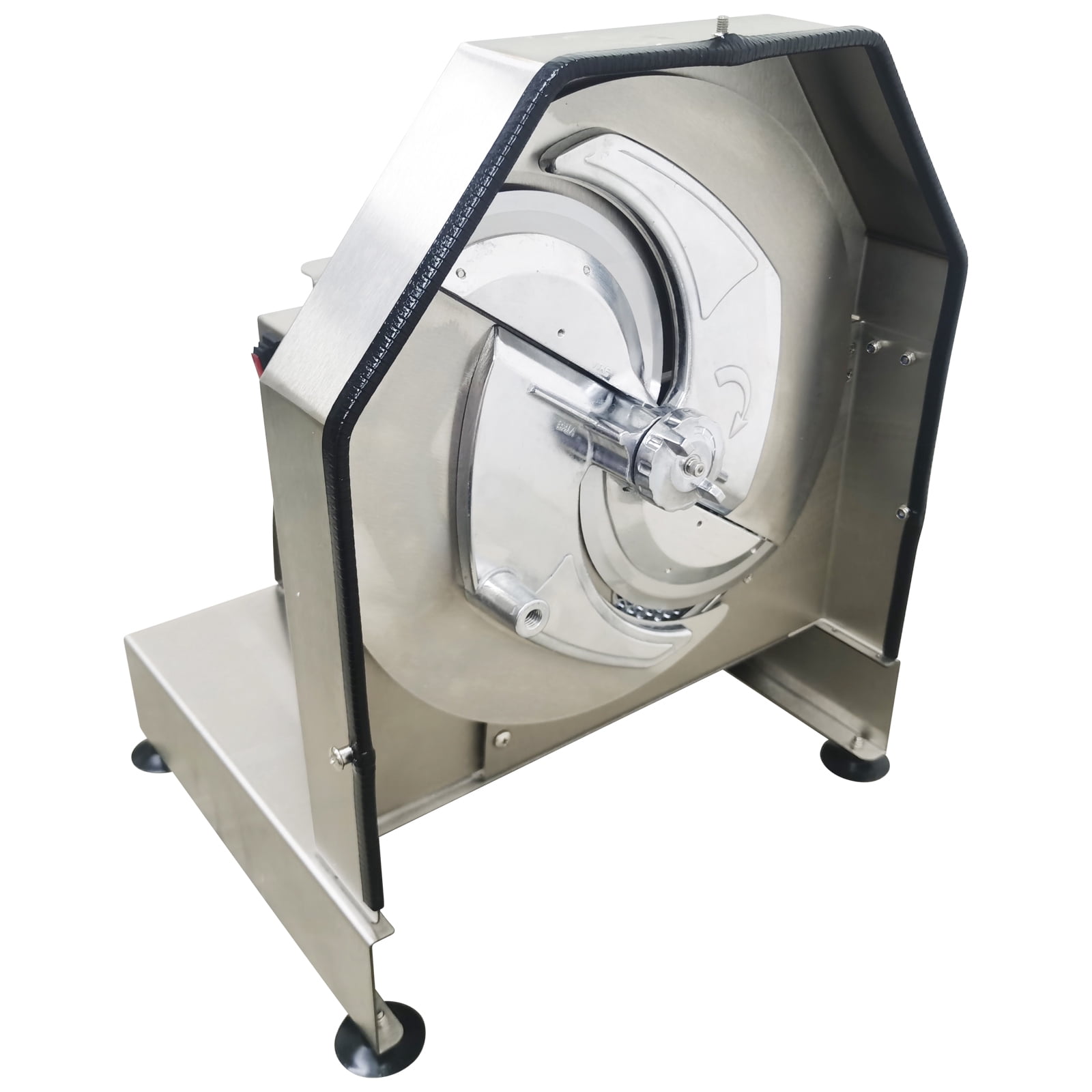 Fully Automatic Lemon Vegetable Slicing Machine Commercial Food Processor 110V