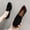 Black, variant on KIJBLAE Women's Square Toe Plain Vamp Plus Size Flats, Lightweight Slip On Soft Sole Moccasin Shoes for Spring Summer Yellow 36