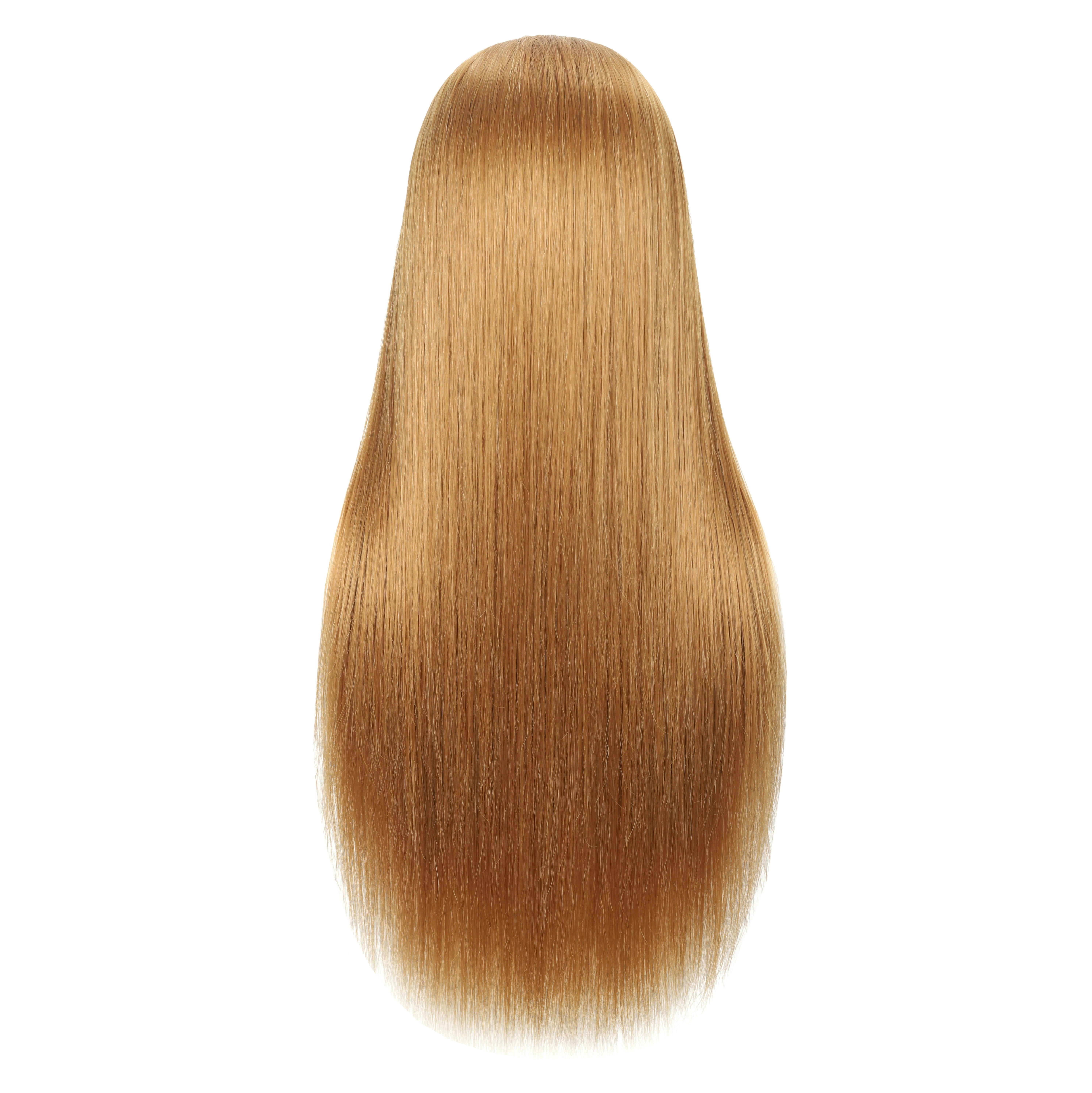 RYHAIR 30 inches Long 80% Human Hair Mannequin Head for Practice Braiding Styling Cosmetology Barber Training Display with Stand