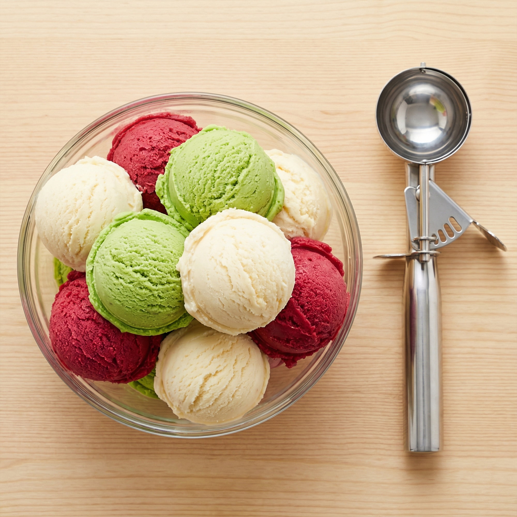 Unique Bargains Stainless Steel Comfortable Ice Cream Scoop Silver-1Pcs 8.3*2inch