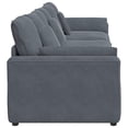 thumbnail image 2 of Pemberly Row Contemporary 18.9"H Modular Velvet Sofa in Dark Grey, 2 of 7
