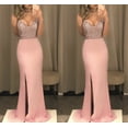 thumbnail image 5 of Robe Élégante Sans Bretelles pour Femmes avec Paillettes Robe Maxi Sans Manches Robe Longue de Soirée Longueur Cheville, 5 of 5