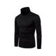thumbnail image 1 of Minnieouse Camisa térmica de algodón de cuello alto para hombre, jersey de manga larga de Color sólido, ropa interior para dormir en casa y en la escuela Ropa interior Negro S Minnieouse AP013664-01, 1 of 6