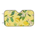 thumbnail image 7 of Balery Lemon Windshield Sun Shade, Car Front Window Sunshade Cover ,Automotive Interior Portected Blocks Uv Rays For Car Pickup Truck Suv Accessories- Small, 7 of 7