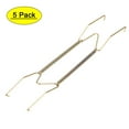 thumbnail image 1 of Uxcell 9" W Type Plate Hanger Stainless Steel Iron Zinc Plated 5 Pack, 1 of 4