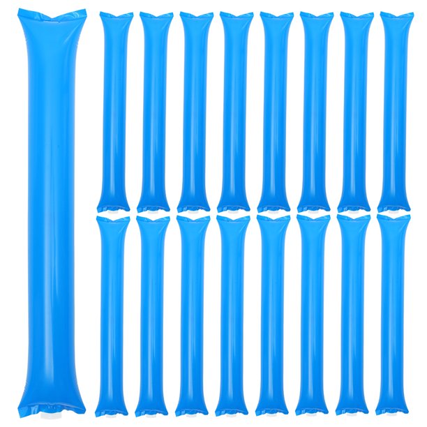 50 piezas Boom inflable Bougs Plastices de plástico Cheering Sticks Rinise Makers para Sporting Cheer Sticks